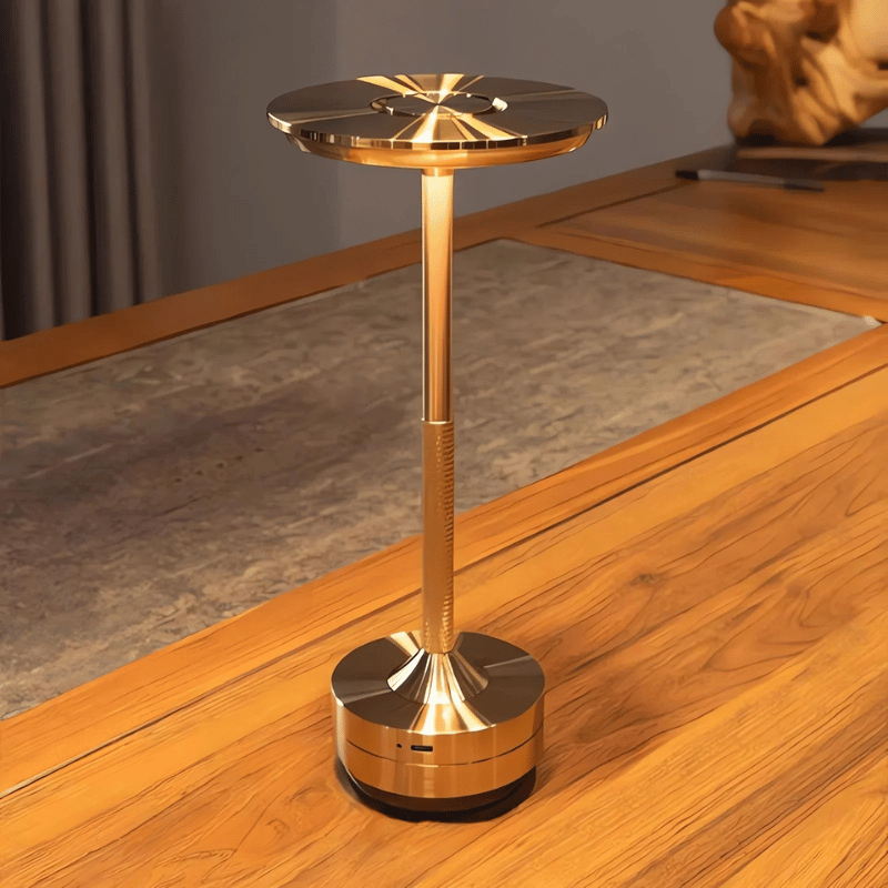 Schnurlose LED-Tischlampe mit Touch-Dimmung - Wiederaufladbare Designerlampe