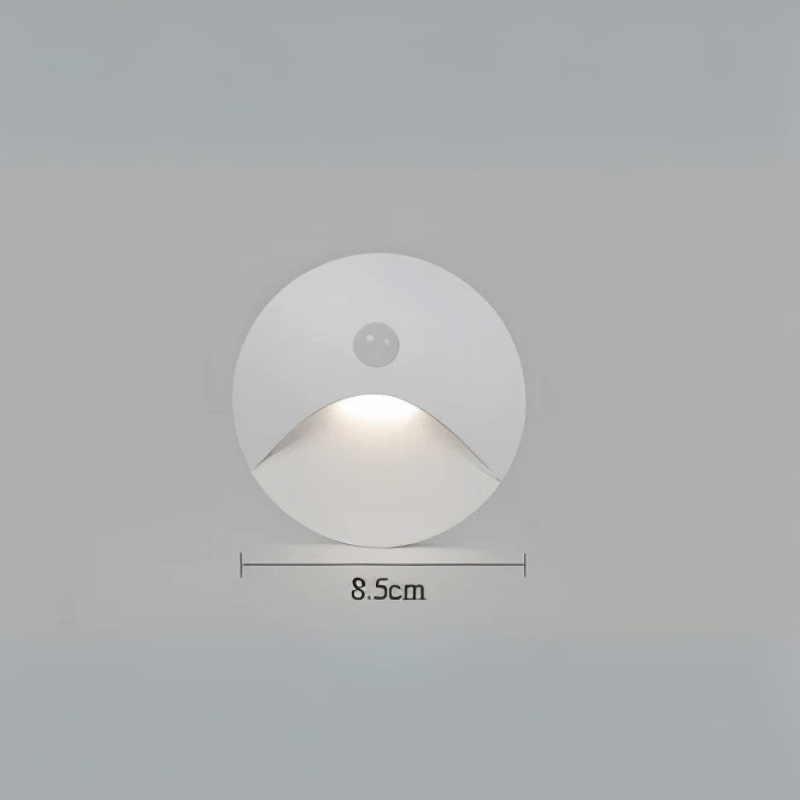 Moderne LED-Wandleuchte mit Bewegungssensor