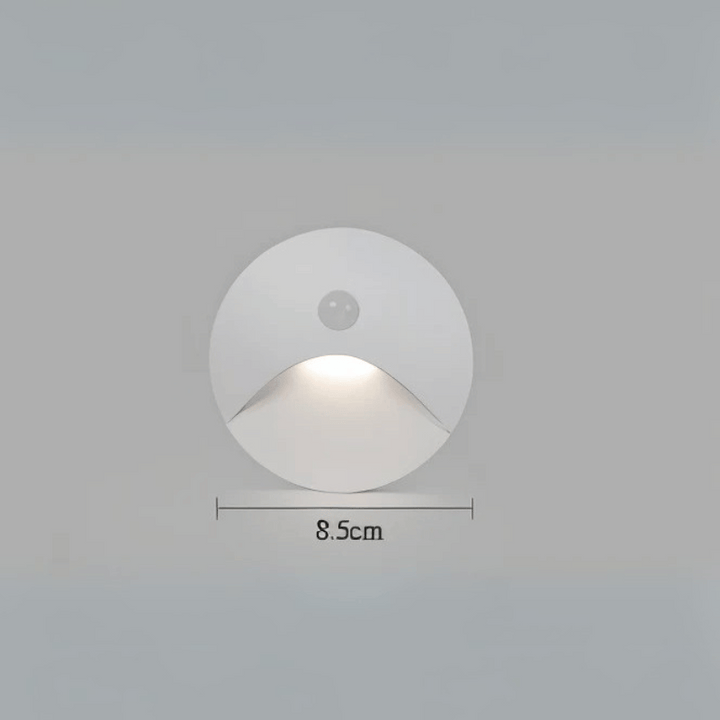 Moderne LED-Wandleuchte mit Bewegungssensor