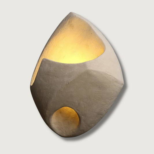Minimalistische moderne LED-Wandleuchte im Wabi-Sabi-Stil für Wohnzimmer