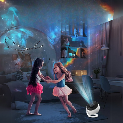 Projektor mit 13 Galaxie-Szenen für Kinderzimmer und Schlafzimmer