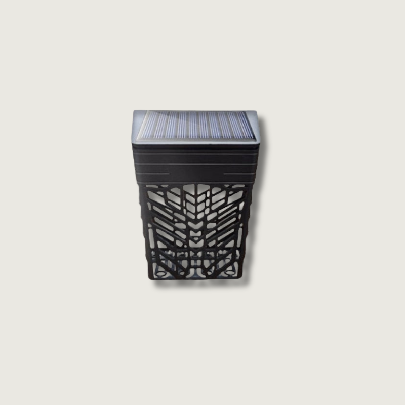 Elegante energieeffiziente Solar-Gartenleuchte für stilvolle Außenbereiche