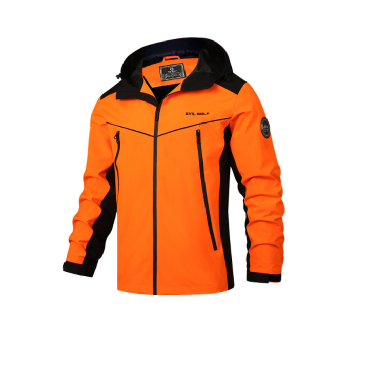 Herren Winterjacke Mit Kapuze Im Wasserdichten Design