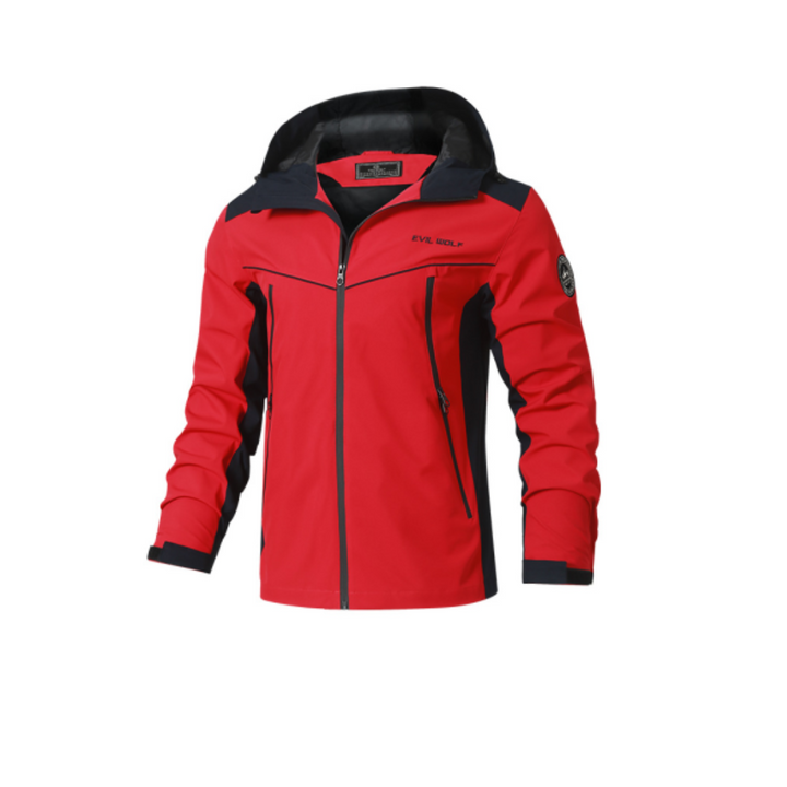 Herren Winterjacke Mit Kapuze Im Wasserdichten Design