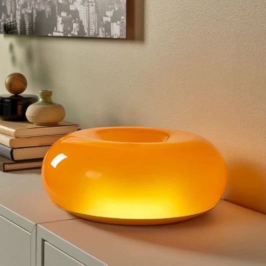 Nara LED Lampe im Bauhaus-Stil mit Donut-Design