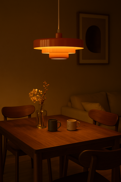 Vintage LED-Hängelampe aus Metall – stilvoll & langlebig für Küche und Esszimmer