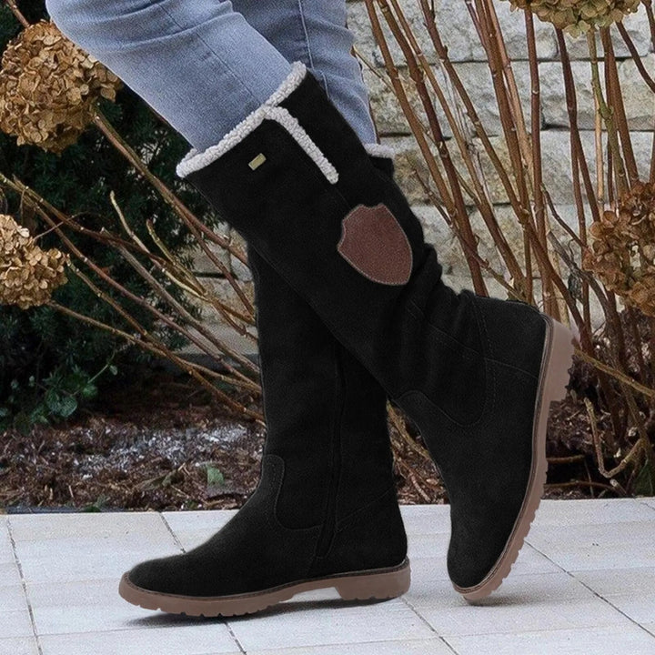 Damen Winterstiefel Mit Modernem Design