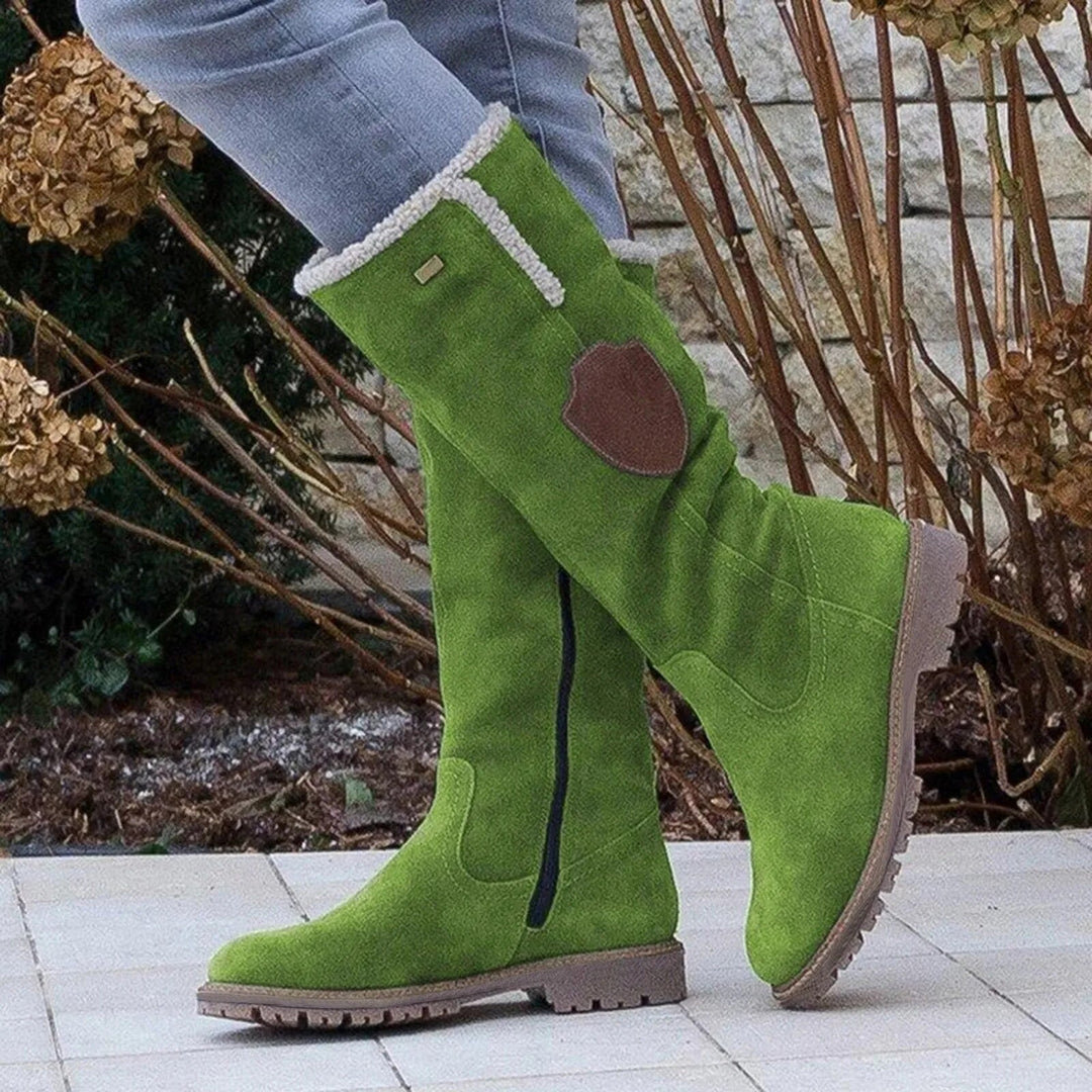 Damen Winterstiefel Mit Modernem Design