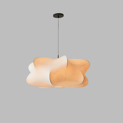 Minimalistische Pendelleuchte aus Seide – Stilvoll & Beruhigend