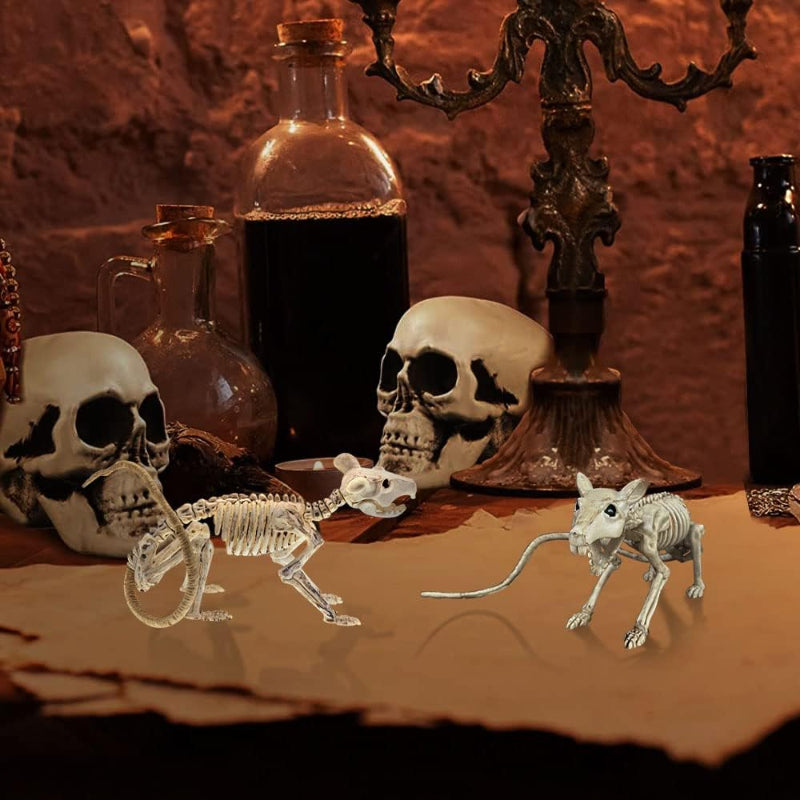 Hängendes Skelett Wanddeko – Spukige Halloween Deko für Haus & Party