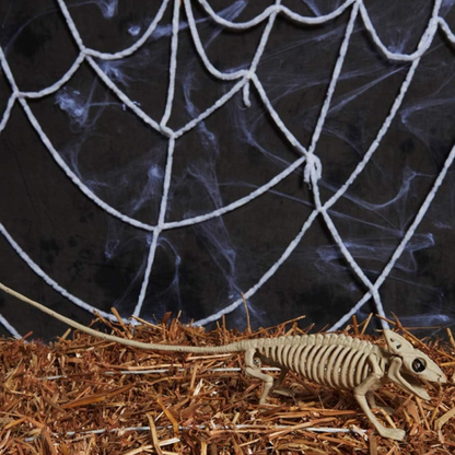 Hängendes Skelett Wanddeko – Spukige Halloween Deko für Haus & Party