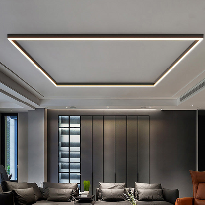 Moderne LED-Deckenleuchte im skandinavischen Stil