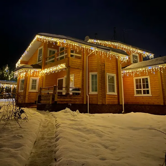 Festliche Außen LED Weihnachtsbeleuchtung - Festlicher Außen Schein