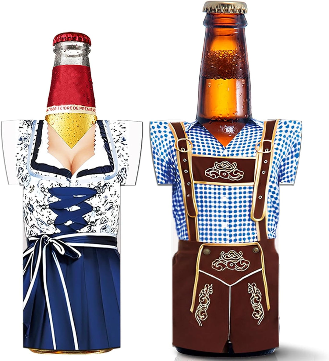 6er-Set Neopren-Flaschenkühler für Flaschen beim Volksfest
