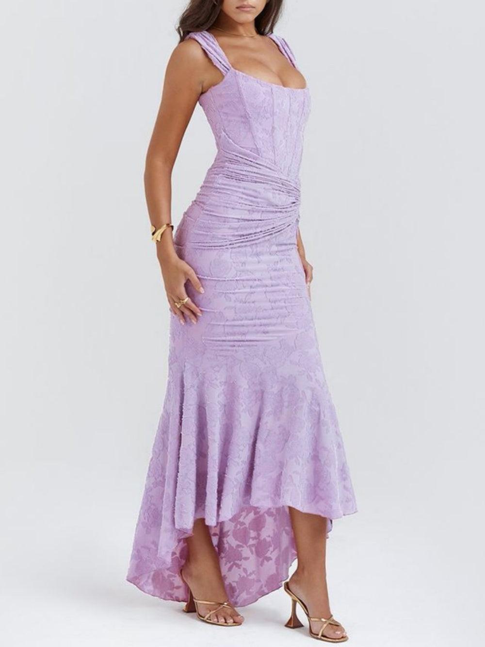 Bluebell Floral Print Maxi Dress
