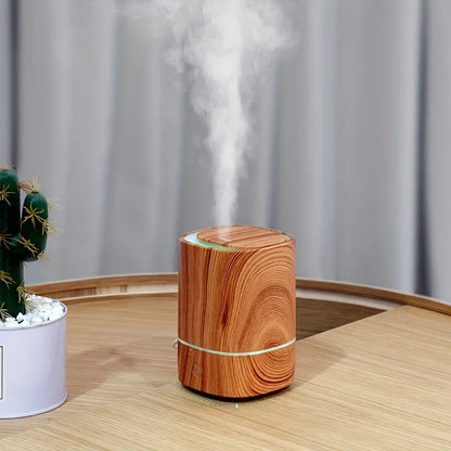 Vintage Diffuser Mit LED Beleuchtung Leise Und Stilvoll