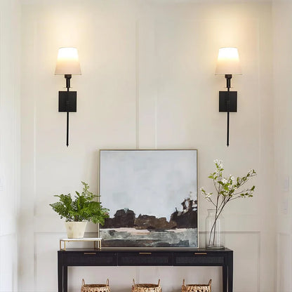 Kabellose LED Wandleuchte mit Akku und Fernbedienung im modernen Design