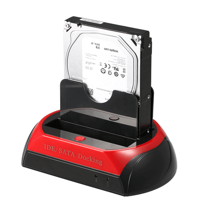 USB Festplatten-Dockingstation mit Kartenleser & Plug-and-Play Funktion