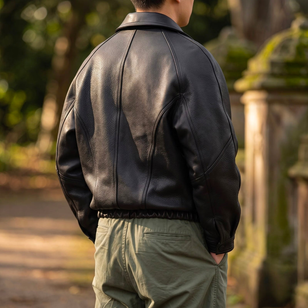 Herren Bikerjacke – Stilvoller Klassiker mit Moderner Passform
