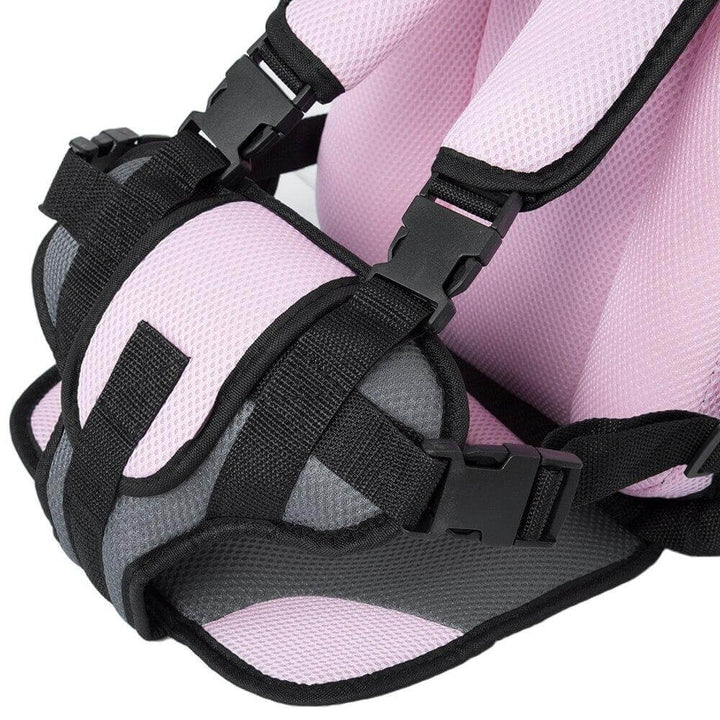 Kindersitz mit 5-Punkt-Gurt für sicheres Reisen