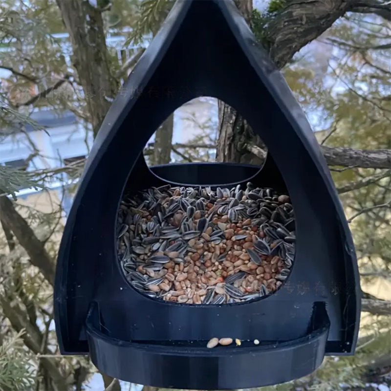 Vogelhaus aus Holz mit Aufhängeöse für den Außenbereich