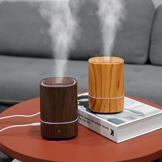 Vintage Diffuser Mit LED Beleuchtung Leise Und Stilvoll