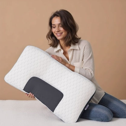 Schlafkissen mit entspannendem Design und sanfter Nackenstütze