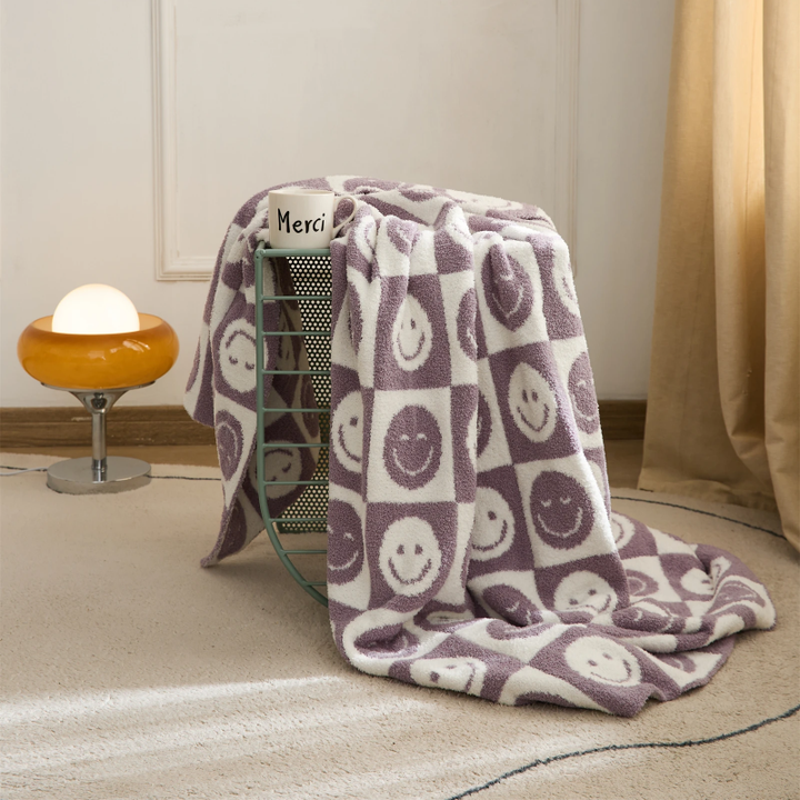 Fleece-Wohndecke Indie Ästhetik Design