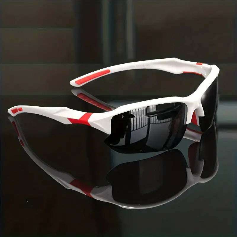 Sportliche polarisierte Sonnenbrille mit UV400-Schutz für Outdoor-Aktivitäten