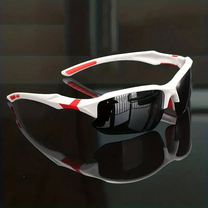 Sportliche polarisierte Sonnenbrille mit UV400-Schutz für Outdoor-Aktivitäten
