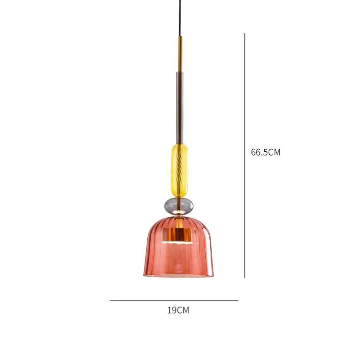 Pendelleuchte Aus Pressglas Höhenverstellbar