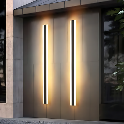 Outdoor wall lamp and waterproof outdoor lights featuring LED outdoor lighting with a modern design