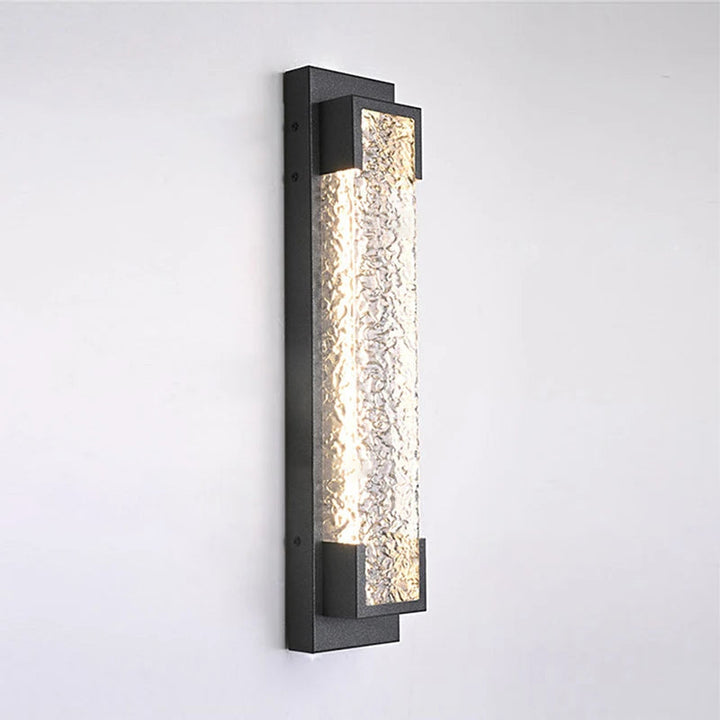 LED-Kaskaden-Wandlampe aus Stahl