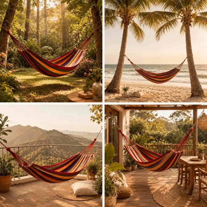 Outdoor-Hängematte Strapazierfähig und Belastbar