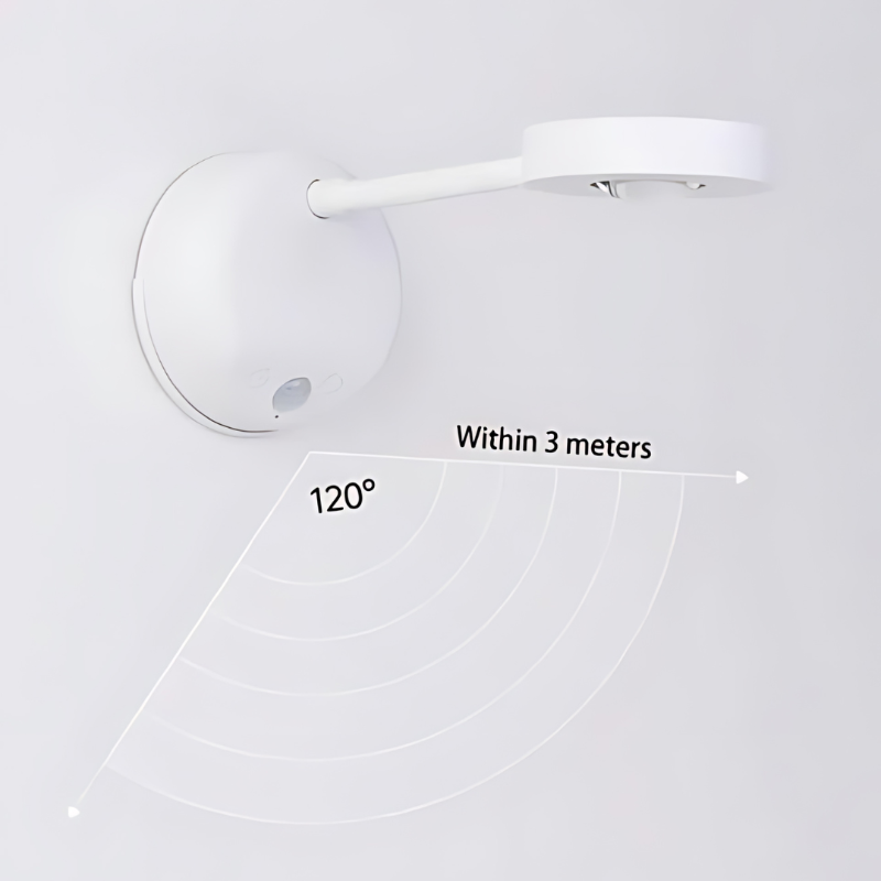 Kabelloser LED-Spot mit Bewegungssensor, 360° drehbar & einstellbarem Licht