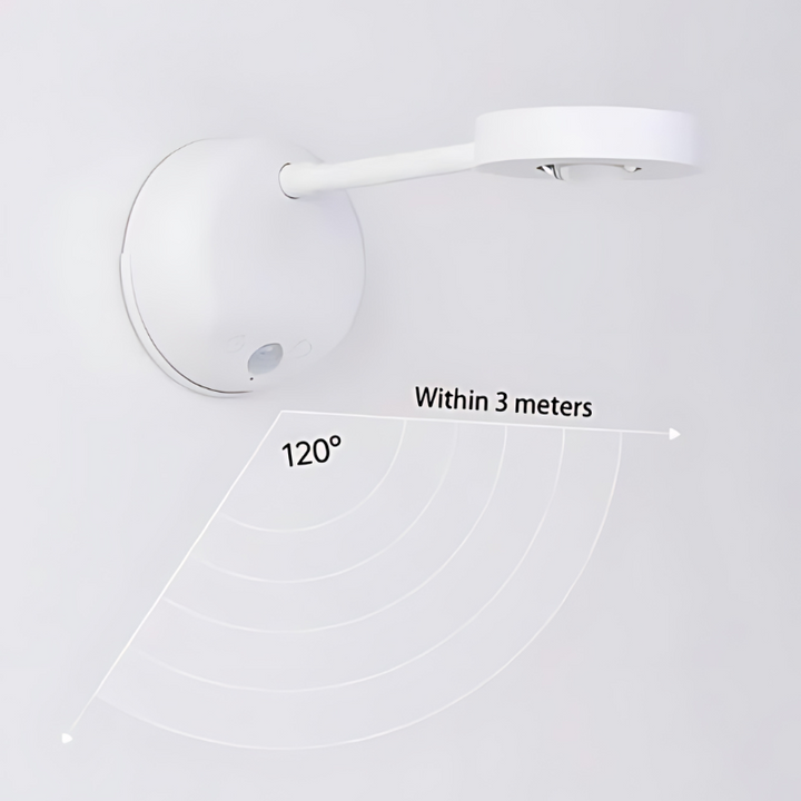 Kabelloser LED-Spot mit Bewegungssensor, 360° drehbar & einstellbarem Licht