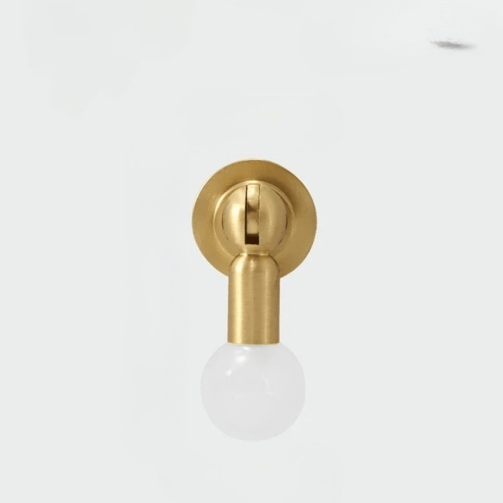 Möbelknopf Aus Kristall Und Messing Für Schranktüren