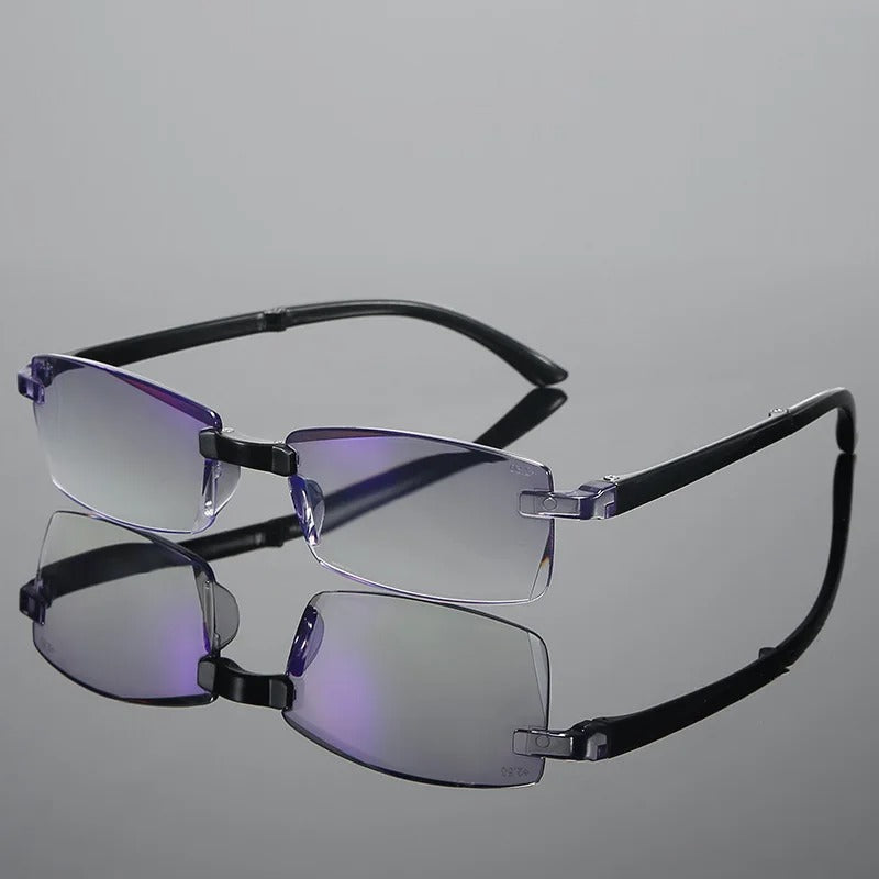 Randlose Sonnenbrille mit UV-Schutz – ultraleicht & stilvoll für Herren
