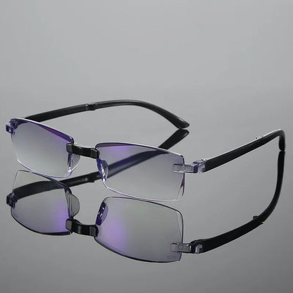 Randlose Sonnenbrille mit UV-Schutz – ultraleicht & stilvoll für Herren