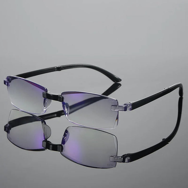 Randlose Sonnenbrille mit UV-Schutz – ultraleicht & stilvoll für Herren