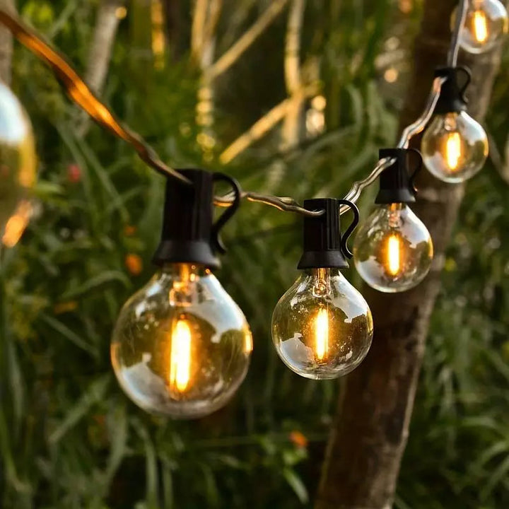 Wetterfeste LED-Lichterkette für den Außenbereich