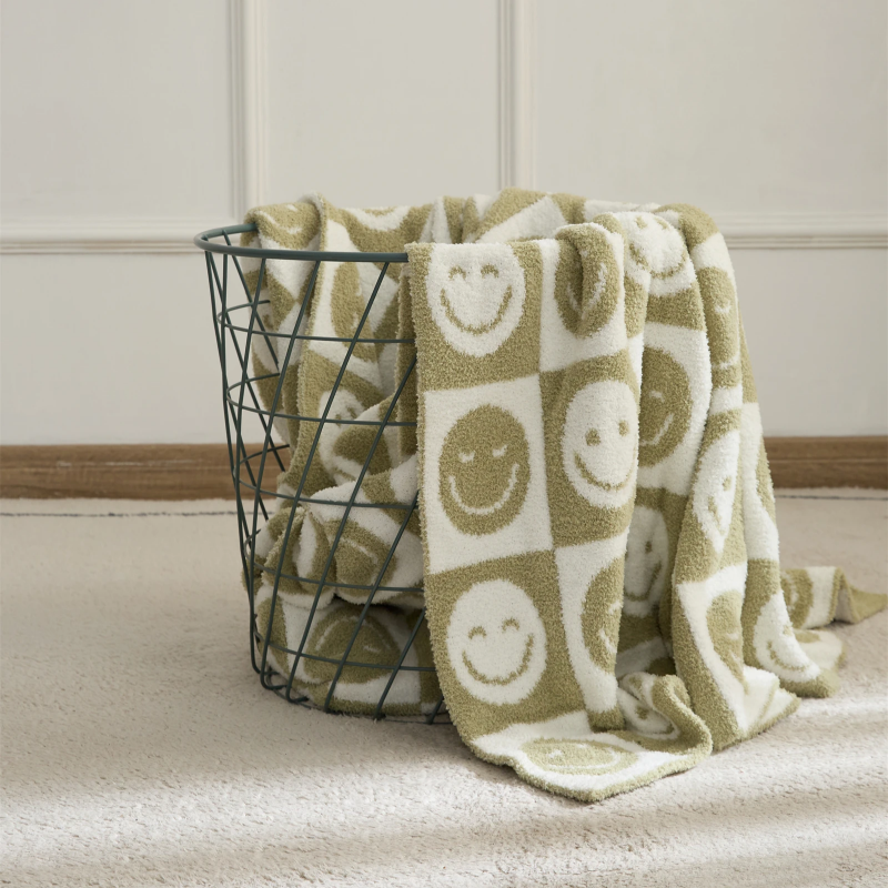 Fleece-Wohndecke Indie Ästhetik Design