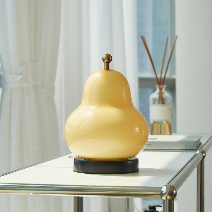 Pear-Shaped Portable Cream Night Light