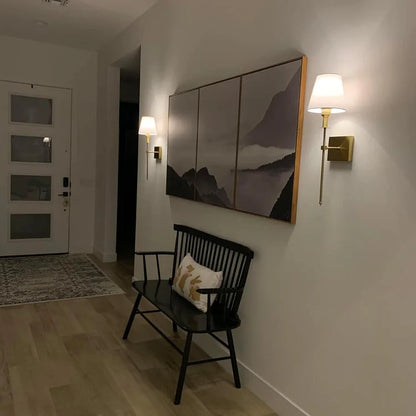 Kabellose LED Wandleuchte mit Akku und Fernbedienung im modernen Design