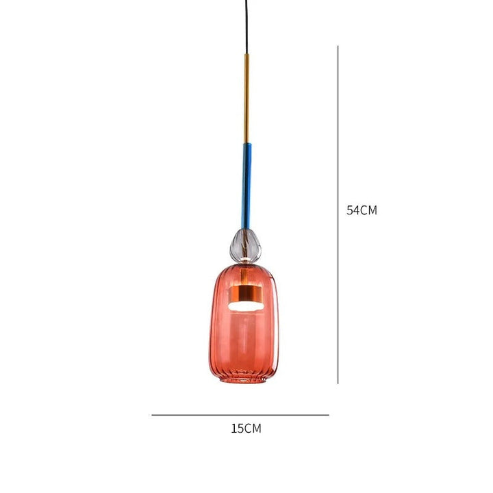 Pendelleuchte Aus Pressglas Höhenverstellbar