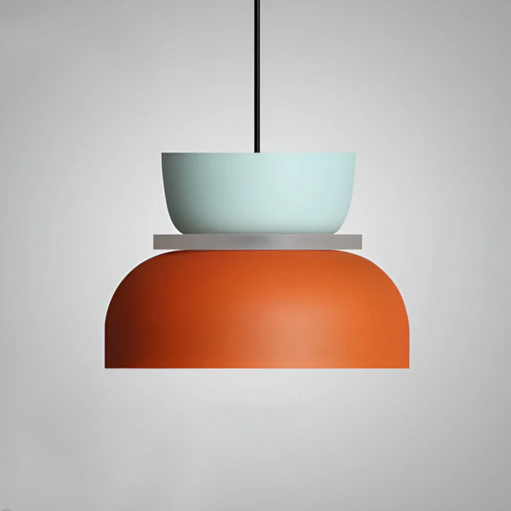 Farbige Macaron LED-Pendelleuchte