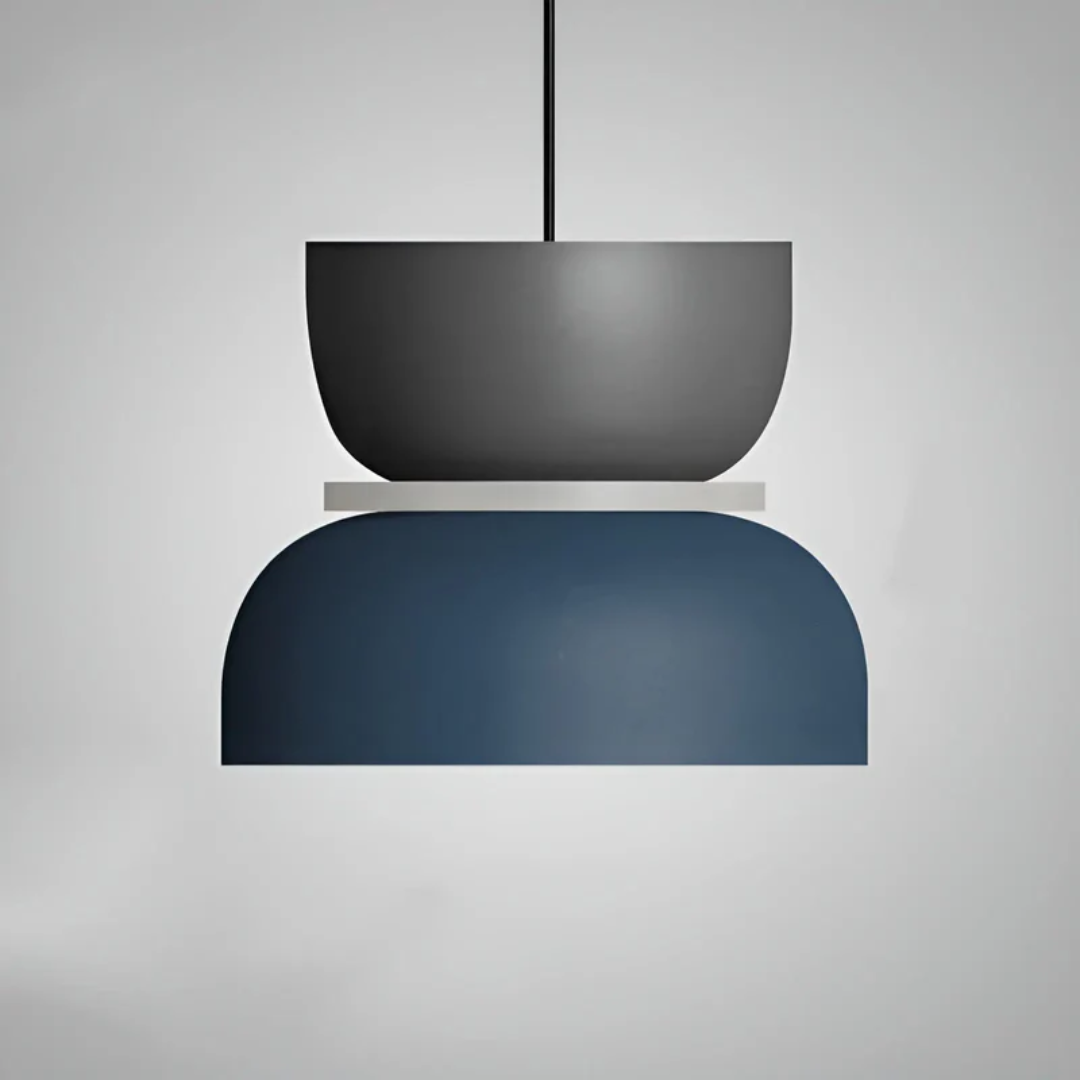 Farbige Macaron LED-Pendelleuchte