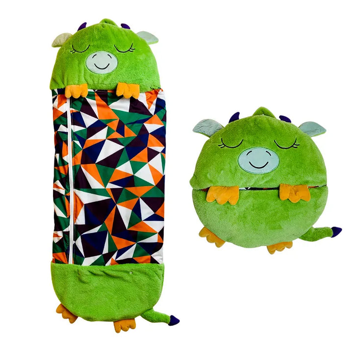 Kuscheliger Plüsch-Schlafsack für Kinder