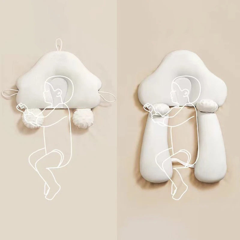 Ergonomisches Baby-Schlafkissen mit verstellbarer Stütze