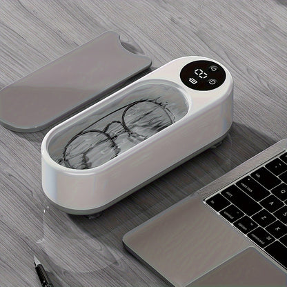 Drahtlose Ultraschall-Reinigungsmaschine für Brillen und Schmuck – Tragbar mit USB-Ladung